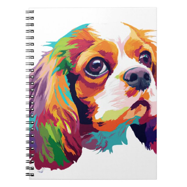 Cavalier King Charles Spaniel Gift Notizblock (Vorderseite)