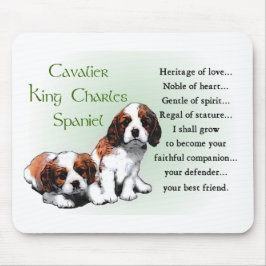 Cavalier King Charles Spaniel Gifts Mousepad