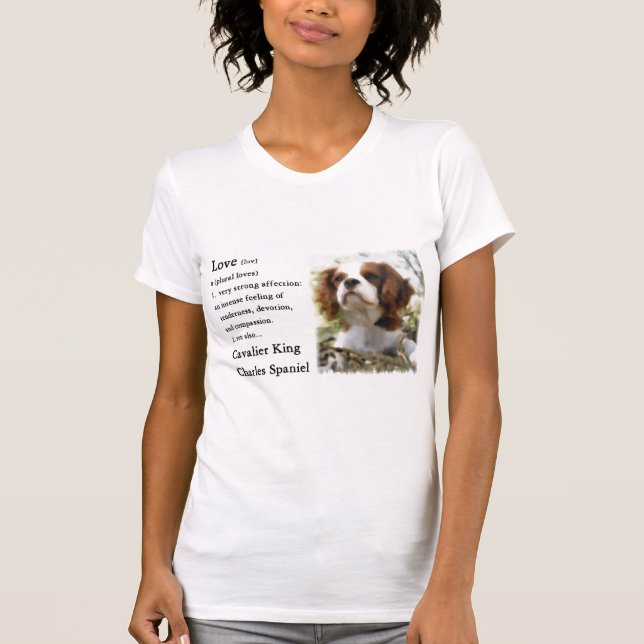 Cavalier King Charles Spaniel Gifts T-Shirt (Vorderseite)