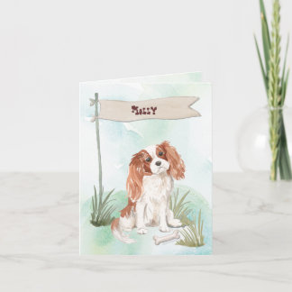 Cavalier King Charles Spaniel Glückwunsch