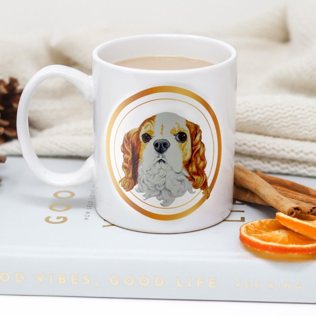 Cavalier King Charles Spaniel Gold Kaffeetasse (Von Creator hochgeladen)