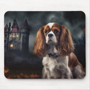 Cavalier King Charles Spaniel Halloween Beängstige Mousepad