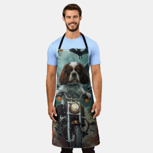 Cavalier King Charles Spaniel Halloween Beängstige Schürze