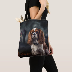 Cavalier King Charles Spaniel Halloween Gruselig