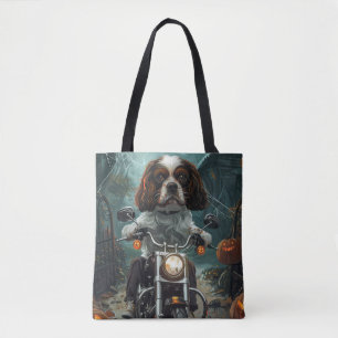 Cavalier King Charles Spaniel Halloween Gruselig