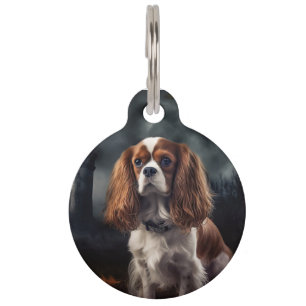 Cavalier King Charles Spaniel Halloween Gruselig Haustiermarke