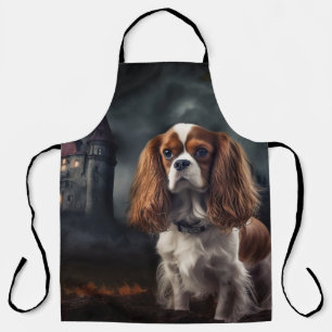 Cavalier King Charles Spaniel Halloween Gruselig Schürze