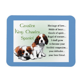 Cavalier King Charles Spaniel Heritage of Liebe Magnet