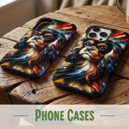 Cavalier King Charles Spaniel Hund Acryl Druck Samsung Galaxy Hülle