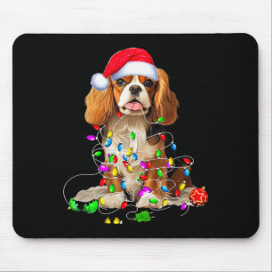 Cavalier King Charles Spaniel Hund Weihnachtsornam Mousepad