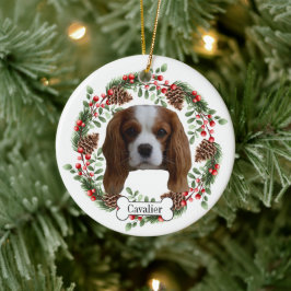 Cavalier King Charles Spaniel Hundeschmuck Keramik Ornament