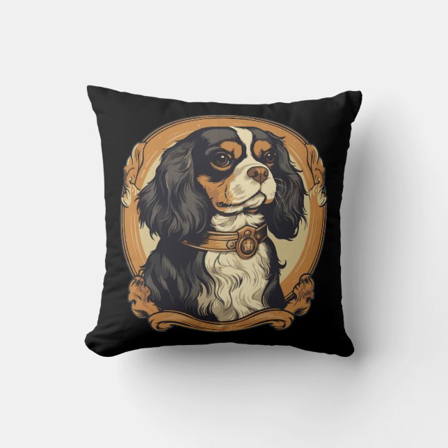 Cavalier King Charles Spaniel Kissen (Vorderseite)
