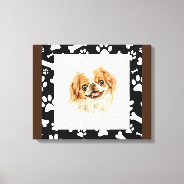 Cavalier King Charles Spaniel Leinwand Wall Art (Vorderseite)