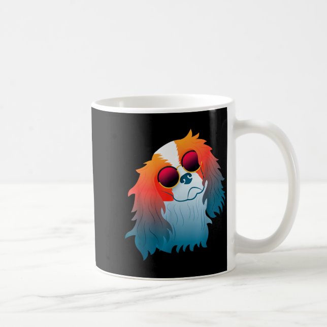 Cavalier King Charles Spaniel Lustiges Geschenk Hu Kaffeetasse (Rechts)