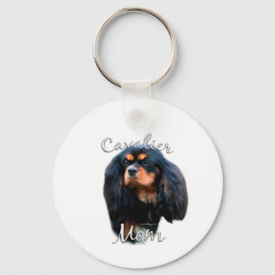 Cavalier King Charles Spaniel Mama 2 Schlüsselanhänger