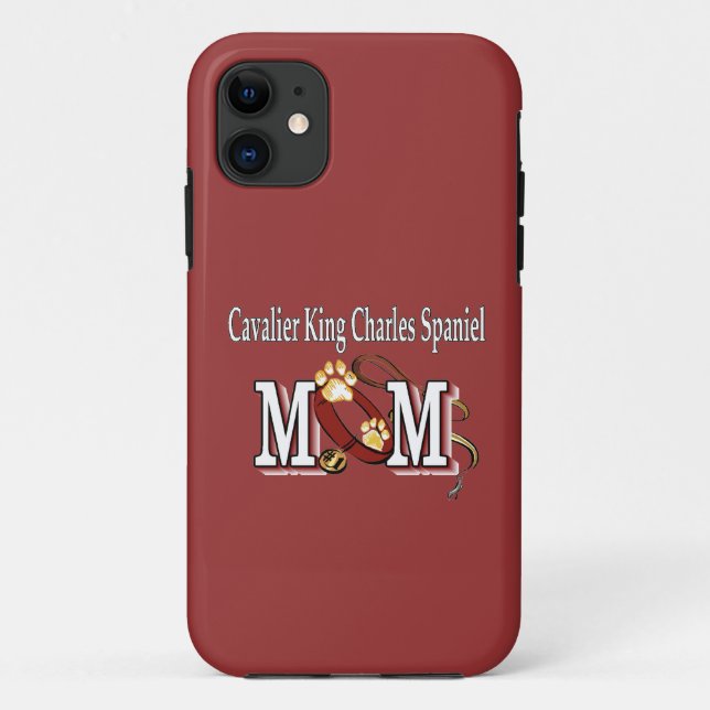 Cavalier King Charles Spaniel Mama Geschenke Case-Mate iPhone Hülle (Rückseite)