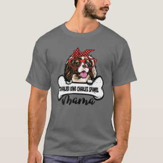 Cavalier King Charles Spaniel Mama Mütter Day Gif T-Shirt