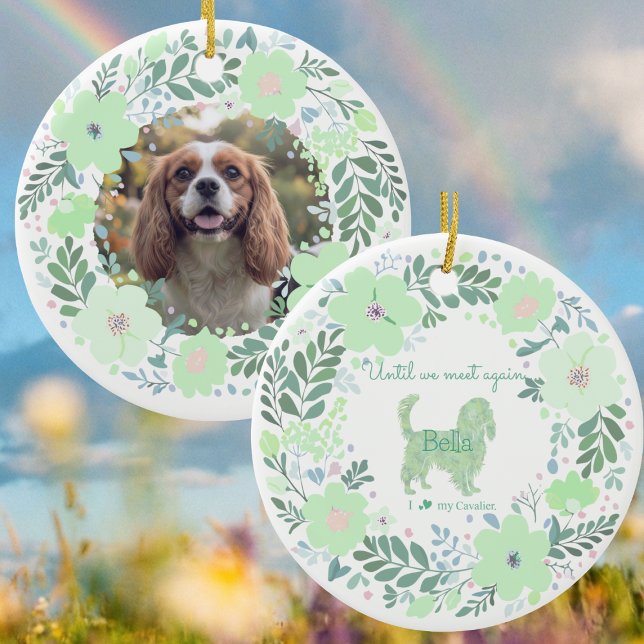 Cavalier King Charles Spaniel - Memorial Custom Keramik Ornament (Von Creator hochgeladen)