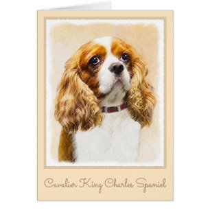 Cavalier King Charles Spaniel Original Malerei