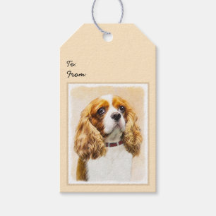 Cavalier King Charles Spaniel Original Malerei Geschenkanhänger