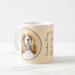 Cavalier King Charles Spaniel Original Malerei Kaffeetasse