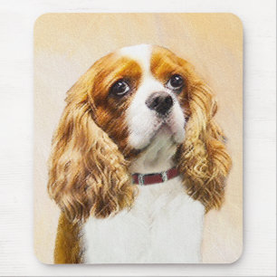 Cavalier King Charles Spaniel Original Malerei Mousepad