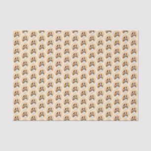Cavalier King Charles Spaniel Original Malerei Seidenpapier