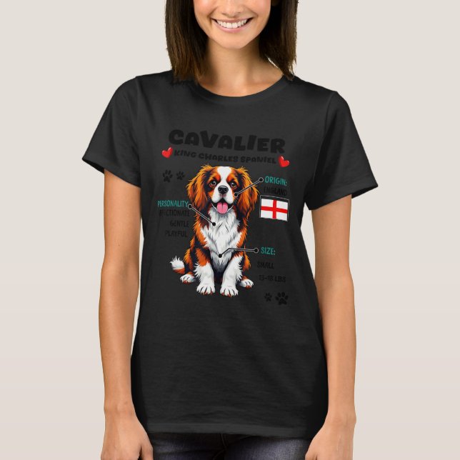 Cavalier King Charles Spaniel Owner Funny Dog Love T-Shirt (Vorderseite)