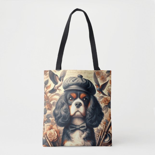 Cavalier King Charles Spaniel Painting (Vorderseite)