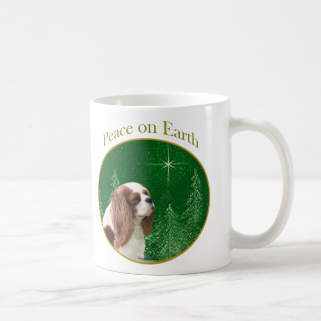 Cavalier King Charles Spaniel Peace Kaffeetasse (Rechts)