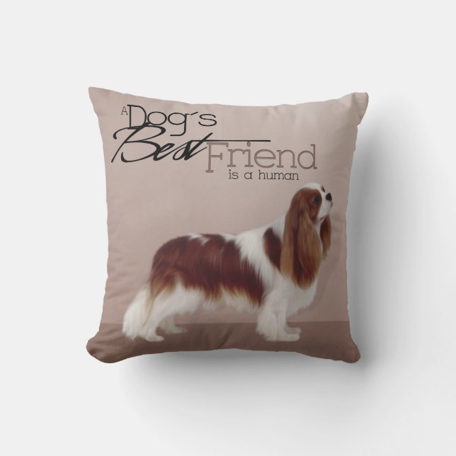 Cavalier King Charles Spaniel Pillow Kissen (Vorderseite)