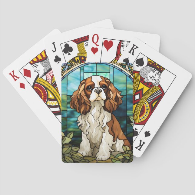 Cavalier King Charles Spaniel Poker Cards Spielkarten (Rückseite)