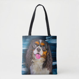 Cavalier King Charles Spaniel Portrait Painting