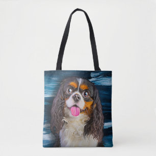Cavalier King Charles Spaniel Portrait Painting