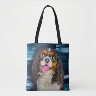 Cavalier King Charles Spaniel Portrait Painting