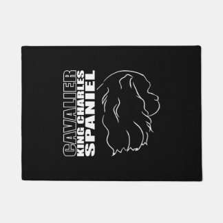 Cavalier King Charles Spaniel Profile dog Mom Fußmatte