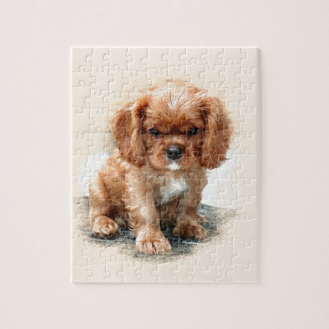 Cavalier King Charles Spaniel Puzzle (Vertikal)