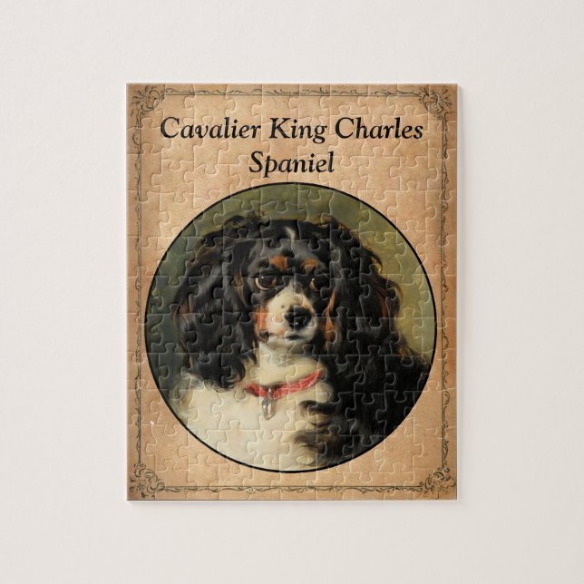 Cavalier King Charles Spaniel Puzzle (Vertikal)