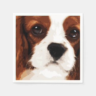 Cavalier King Charles Spaniel Serviette