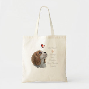 Cavalier King Charles Spaniel Shirt, Hundemutter,  Tragetasche