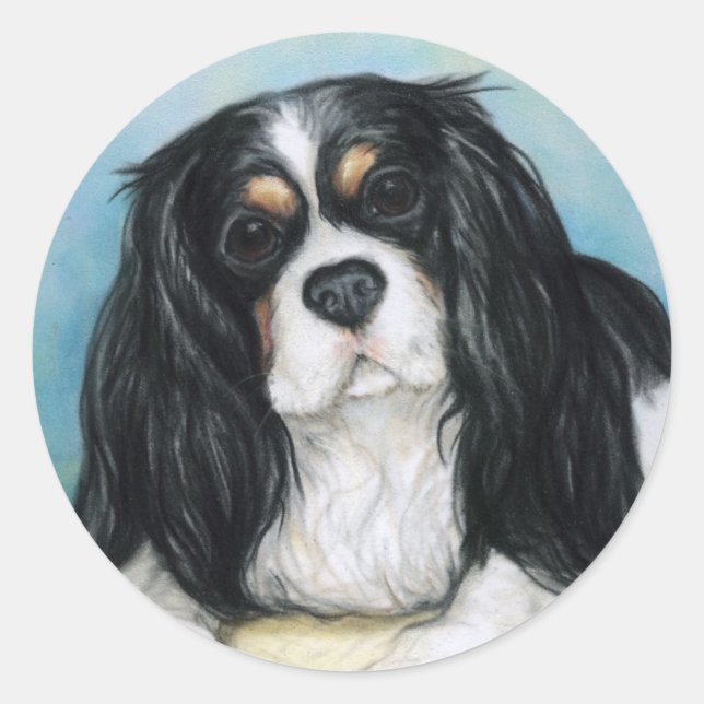 Cavalier King Charles Spaniel Sticker (Vorderseite)