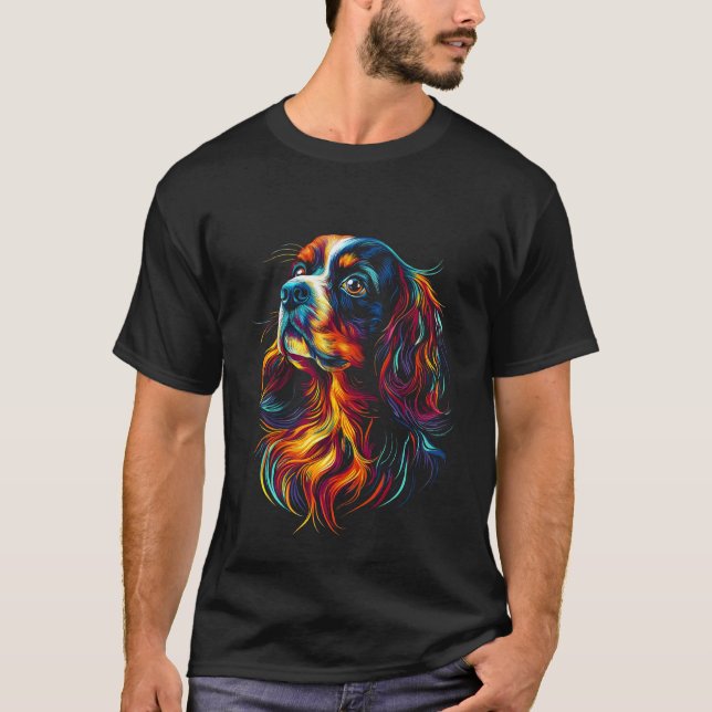 Cavalier King Charles Spaniel T-Shirt (Vorderseite)
