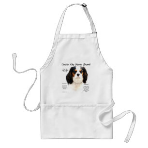 Cavalier King Charles Spaniel (Tricolor) Geschicht Schürze