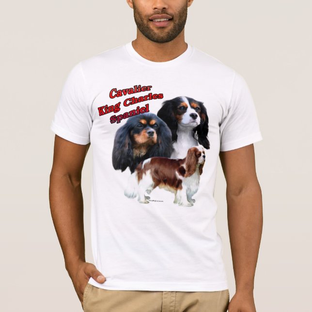 Cavalier King Charles Spaniel Trio 2 T-Shirt (Vorderseite)