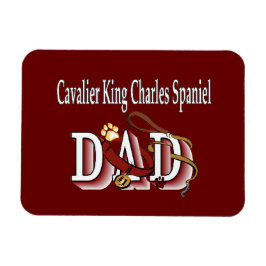 Cavalier King Charles Spaniel Vater Magnet