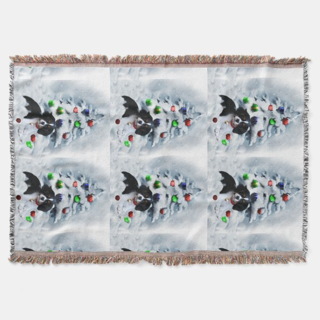 Cavalier King Charles Spaniel Weihnachten Decke (Vorderseite)