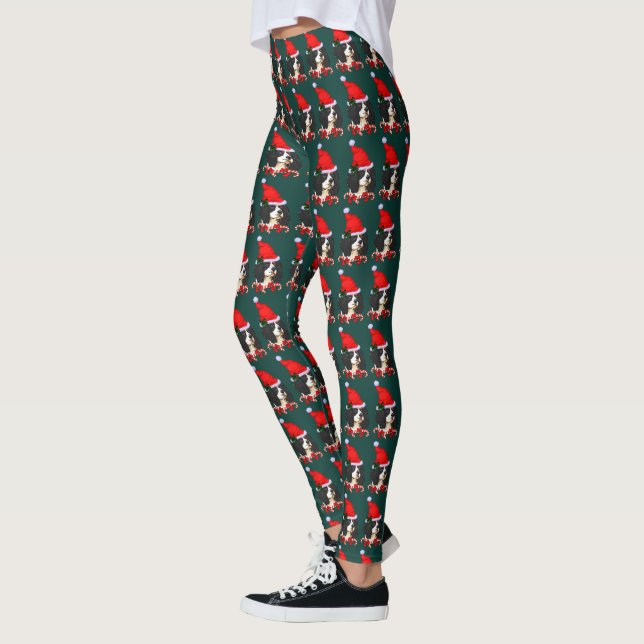 Cavalier King Charles Spaniel Weihnachten Leggings (Links)