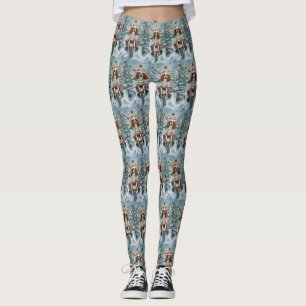 Cavalier King Charles Spaniel Weihnachten Leggings