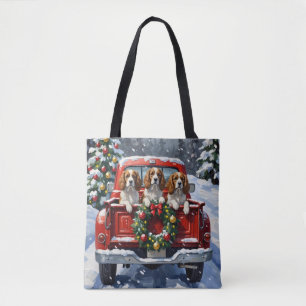 Cavalier King Charles Spaniel Weihnachten Rotes La
