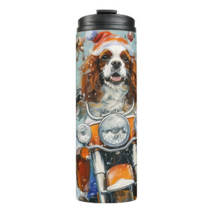 Cavalier King Charles Spaniel Weihnachten Thermosbecher